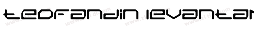 teofandin levantamy字体转换